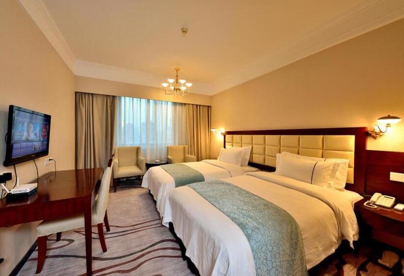 اتاق استاندارد با چشم‌انداز شهر, Haijun Hotel  Free Canton Fair Shuttle Bus