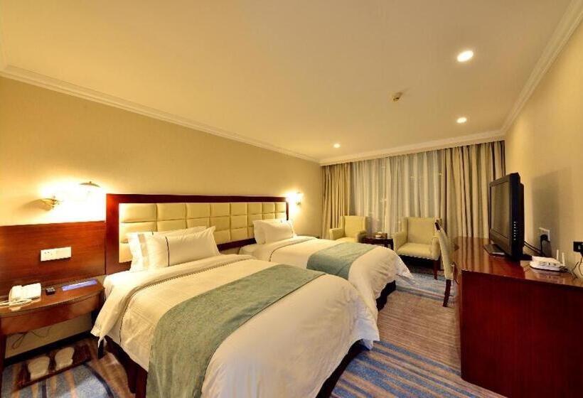 اتاق استاندارد با چشم‌انداز شهر, Haijun Hotel  Free Canton Fair Shuttle Bus