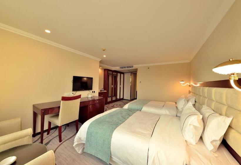 اتاق سوپریور با چشم‌انداز رودخانه, Haijun Hotel  Free Canton Fair Shuttle Bus