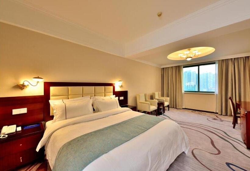 اتاق استاندارد با چشم‌انداز رودخانه, Haijun Hotel  Free Canton Fair Shuttle Bus