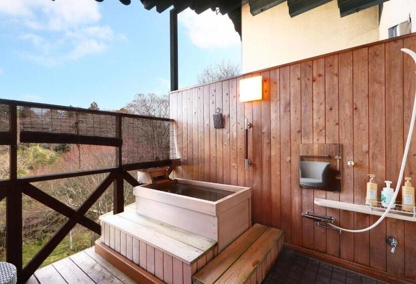 자쿠지 스위트, Izuna Inn & Spa The Veggie Delights