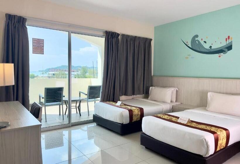 جناح ديلوكس, Marina Island Pangkor Resort &