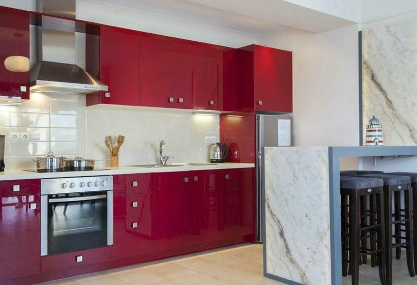 דירת 2 חדרים נוף לים, Agni Suites