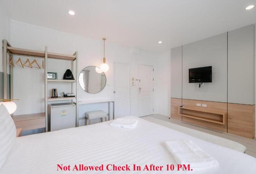 Deluxe-huone, Baan Sutra Guesthouse