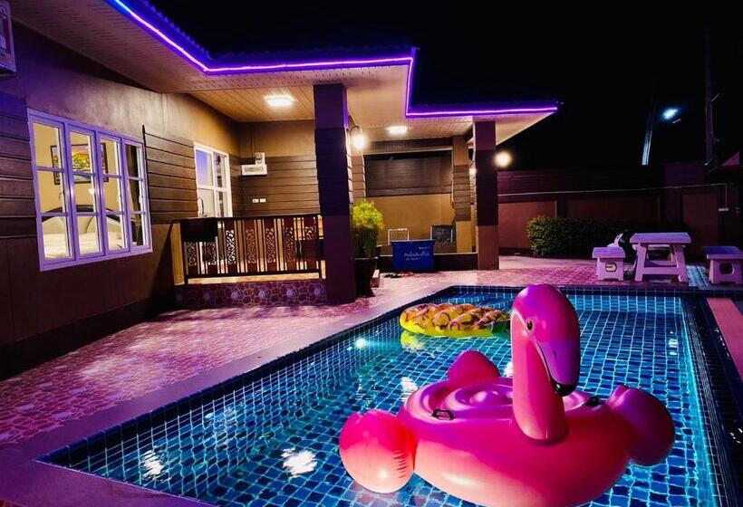 빌라 1 베드룸 - 수영장, Benwadee Resort Pattaya