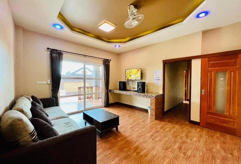 빌라 1 베드룸 - 수영장, Benwadee Resort Pattaya