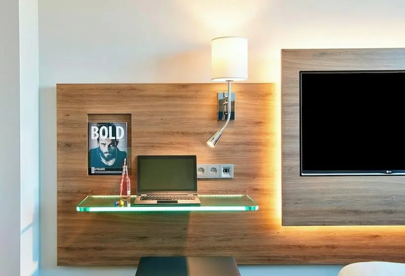 Standard-huone, Moxy Frankfurt Airport