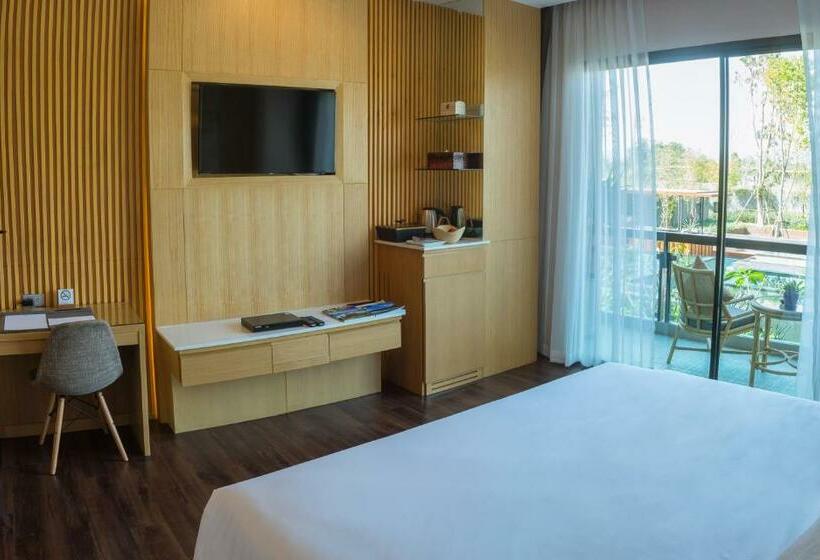 バルコニー付きデラックスルーム, North Hill City Resort Sha Extra Plus