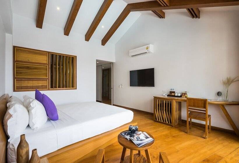 اتاق استاندارد با چشمانداز استخر, White Sand Samui Resort