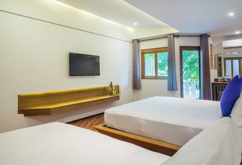 اتاق لوکس خانوادگی, White Sand Samui Resort