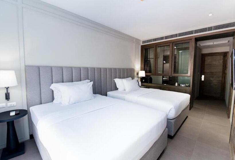 带泳池观景的豪华房, Sugar Marina Hotel Cliffhanger Aonang   Sha Extra Plus