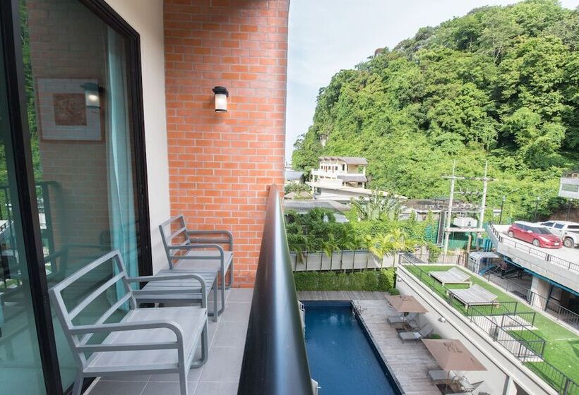 수피리어 룸 풀장 전망, Sugar Marina Hotel Cliffhanger Aonang   Sha Extra Plus