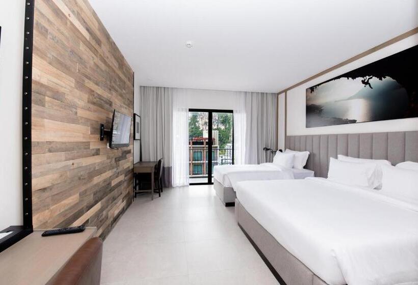 带观景的豪华间, Sugar Marina Hotel Cliffhanger Aonang   Sha Extra Plus