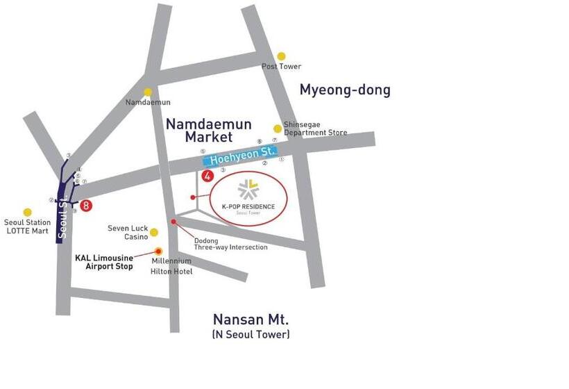 اتاق اکونومی, K Pop Hotel Seoul Tower