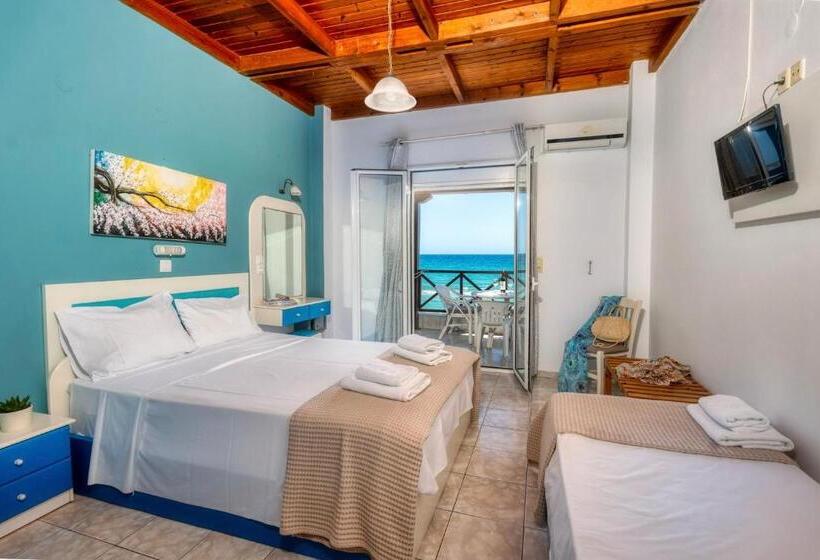 חדר סטנדרט נוף לים, Troulis Seaside