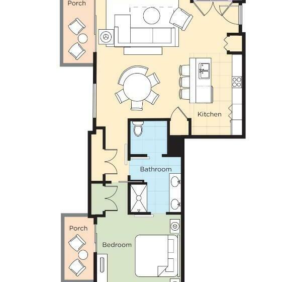 סוויטה, Club Wyndham Clearwater Beach