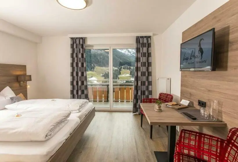 Standard-huone Parveke, Haus Garni Luggi Leitner
