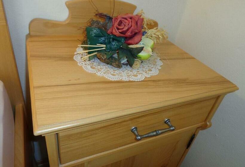 带阳台的标准单人间, Gasthof Unterberger