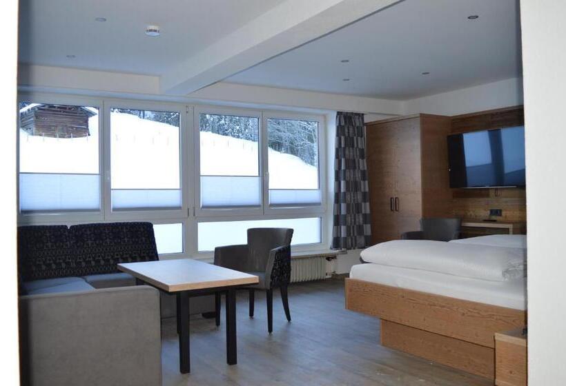 آپارتمان 1 خوابه با بالکن, Haus Garni Luggi Leitner