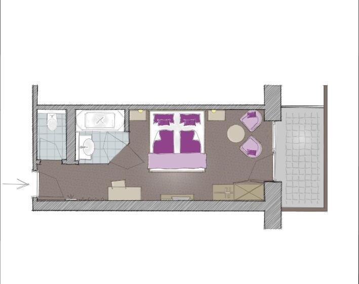 Номер Superior с Балконом, Alpinhotel Monte Superior   Silvretta Card Premium Betrieb