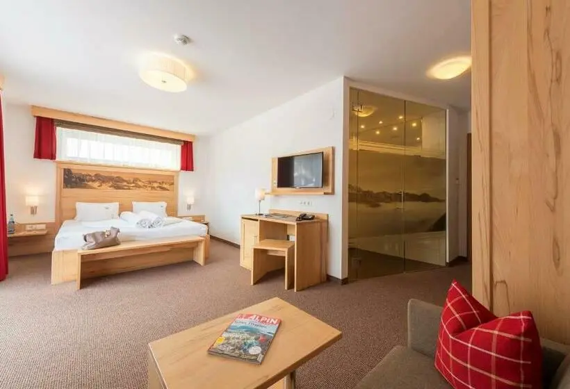 マウンテンビューデラックスルーム, Alpinhotel Monte Superior   Silvretta Card Premium Betrieb