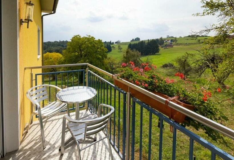 Номер Стандарт с Балконом, Golf & Thermenland Sonnenpension Frühstückshotel Burgauberg Stegersbach