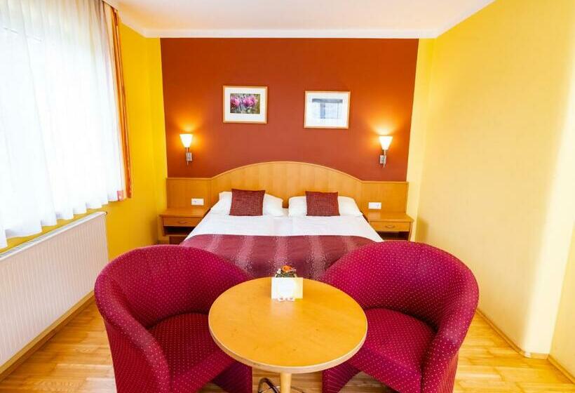 Номер Стандарт с Балконом, Golf & Thermenland Sonnenpension Frühstückshotel Burgauberg Stegersbach