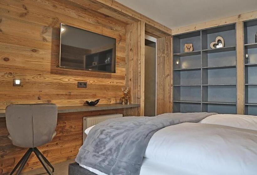 غرفة قياسية مزوَّدة بشُرفة, Sieglhub Chalets Appartements