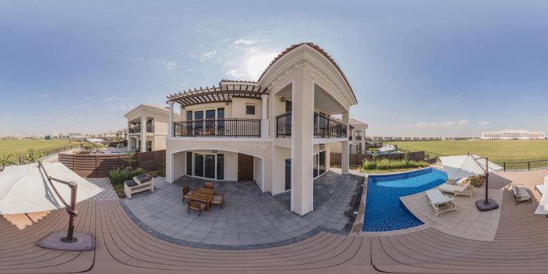 ویلای 4 خوابه, Al Habtoor Polo Resort