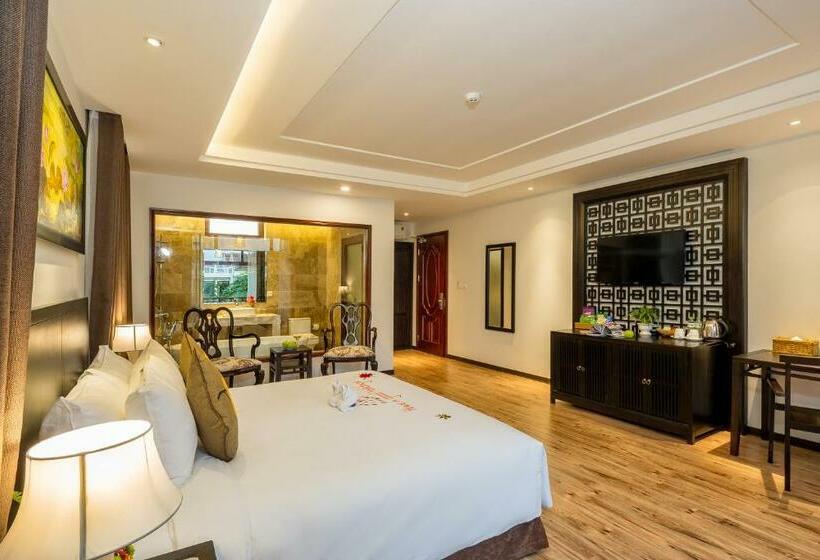 اتاق لوکس با چشمانداز استخر, Hoi An Emotion Boutique Villa