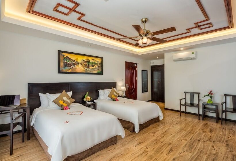 اتاق لوکس با چشمانداز استخر, Hoi An Emotion Boutique Villa