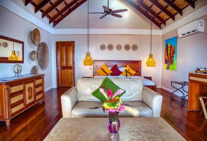 キングサイズベッドのスタンダードルーム, Almond Beach Resort At Jaguar Reef