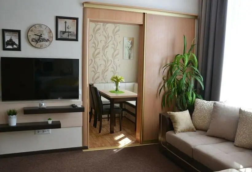 Huoneisto 1 Makuuhuone, Mini Hotel Euro