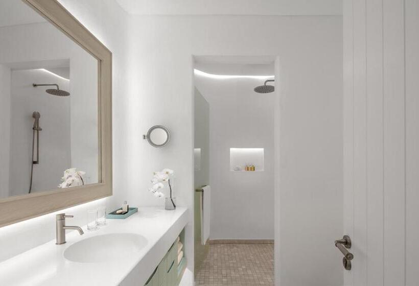 Chambre Standard Vue Mer avec Terrasse, Anantara Santorini Abu Dhabi Retreat Adults Only