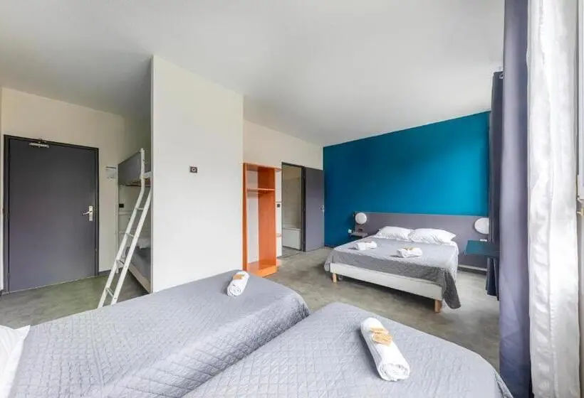 スーペリアファミリールーム, Hôtel La Nonette Asterix, Cdg Airport & Paris Centre
