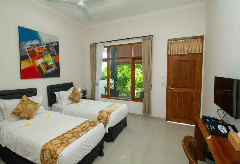 חדר דלוקס נוף לגינה, Ocean Villa Dive Resort   Tulamben