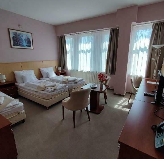 غرفة قياسية ثلاثية, D