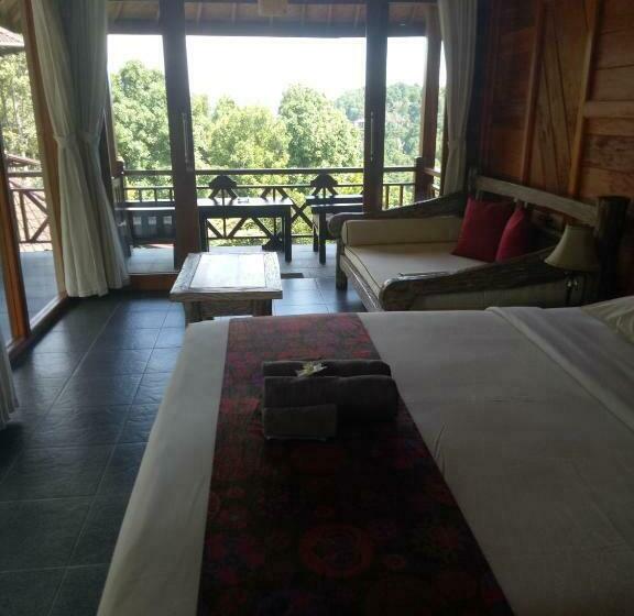 חדר דלוקס, Villa Dua Bintang