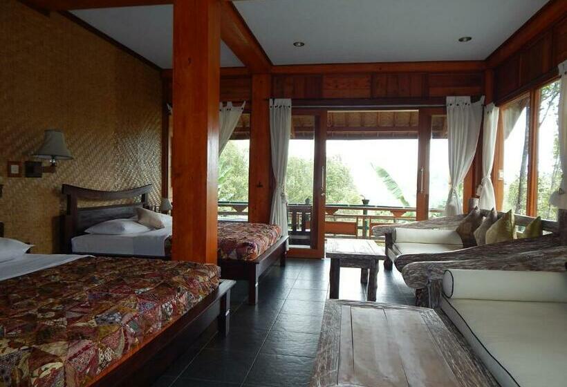 חדר משפחתי דלוקס, Villa Dua Bintang