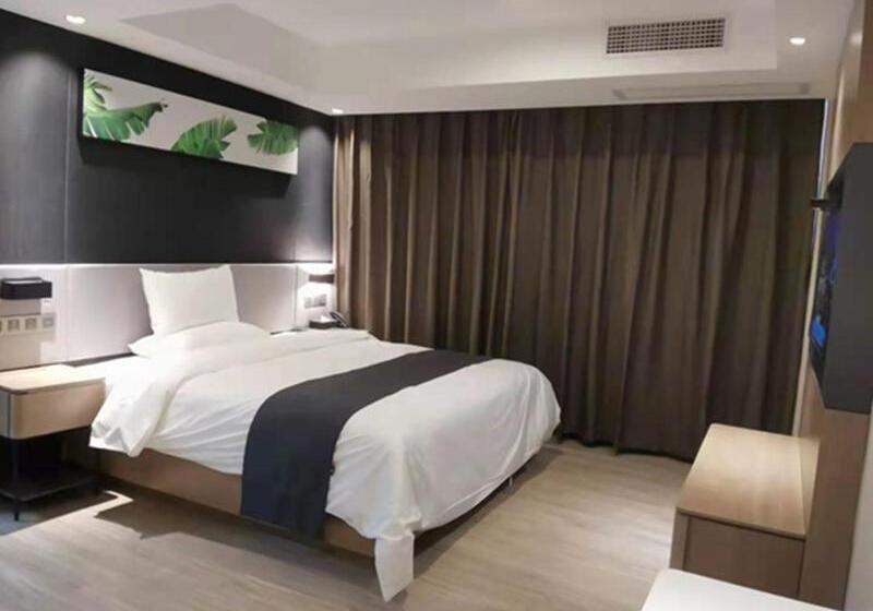 Habitació Estàndard, Thank Inn Chain Heyuan Zijin Baocheng Commercial Plaza