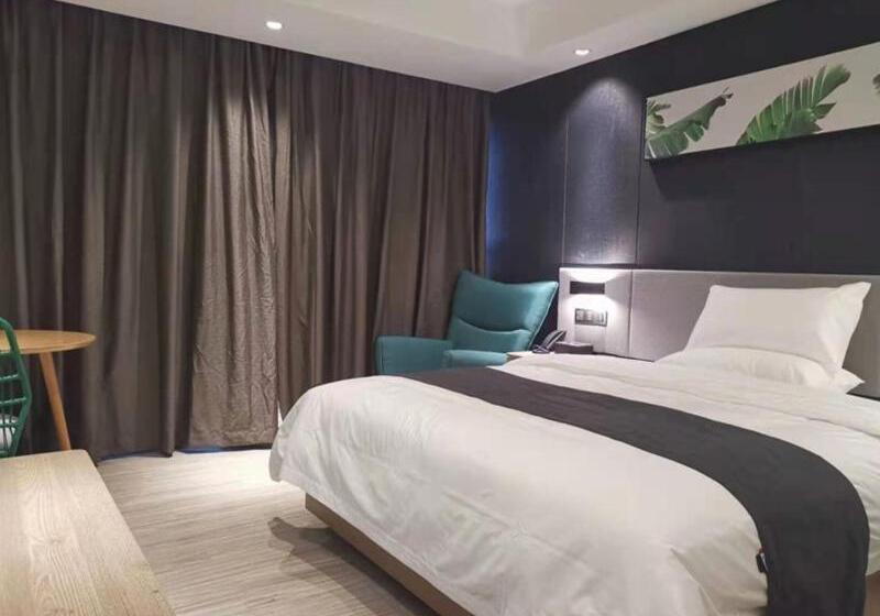 Habitació Premium, Thank Inn Chain Heyuan Zijin Baocheng Commercial Plaza