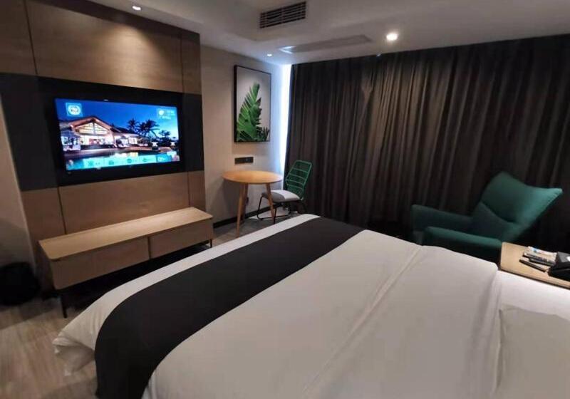 Habitació Premium, Thank Inn Chain Heyuan Zijin Baocheng Commercial Plaza