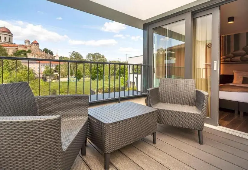 スタンダードインサイドビュールーム, Mediterraneo Luxury Room Esztergom