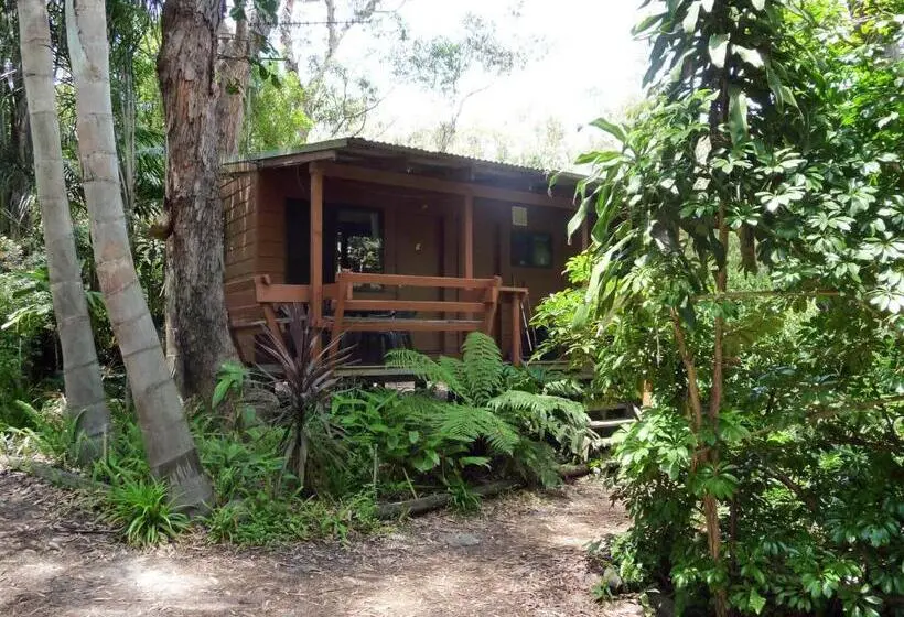 バス共有のスタンダードルーム, Samurai Beach Bungalows   Port Stephens Yha