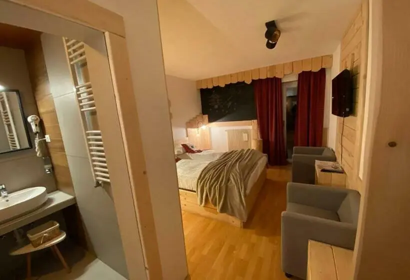 Standard-huone Parveke, Almhof