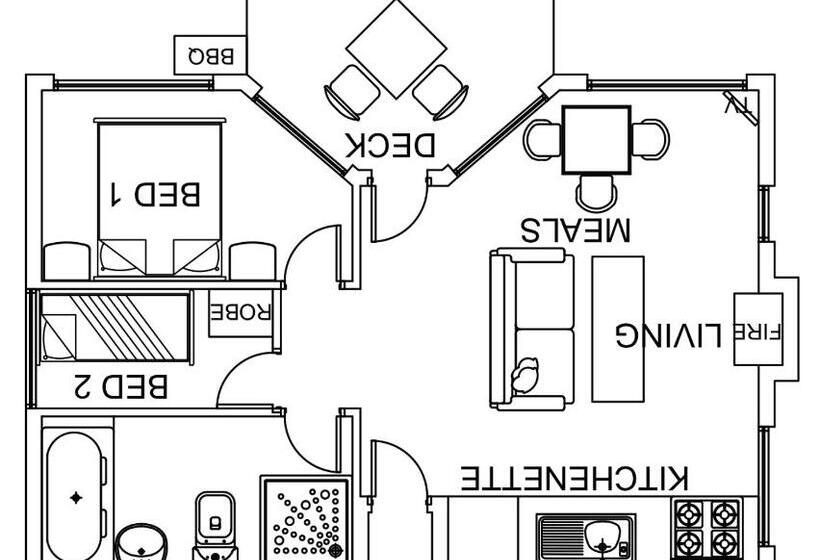בית, 2 חדרי שינה, Worrowing Jervis Bay