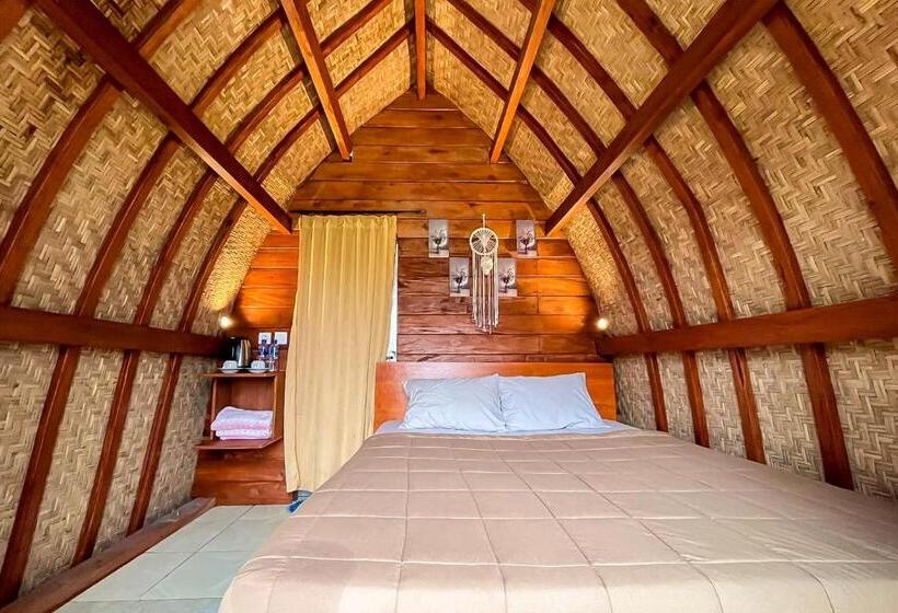 디럭스 룸, Volcano Cabin Batur Redpartner