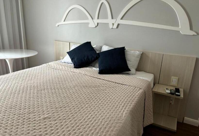 Апартаменты 1 Спальня с Балконом, Lindo Flat Mercure Com Vg Garagem. Vista Panorâmica