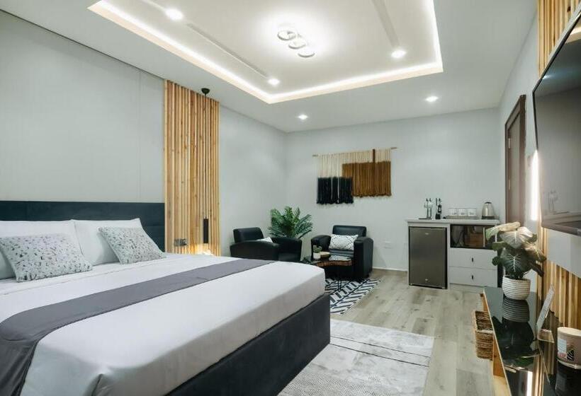 اتاق لوکس با تخت بزرگ, Kashco Apartments Wuse 2 Abuja