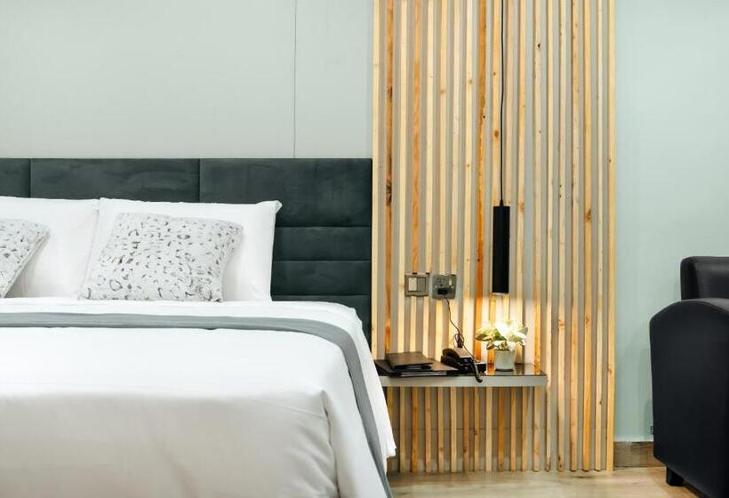 غرفة ديلوكس سرير كينج, Kashco Apartments Wuse 2 Abuja